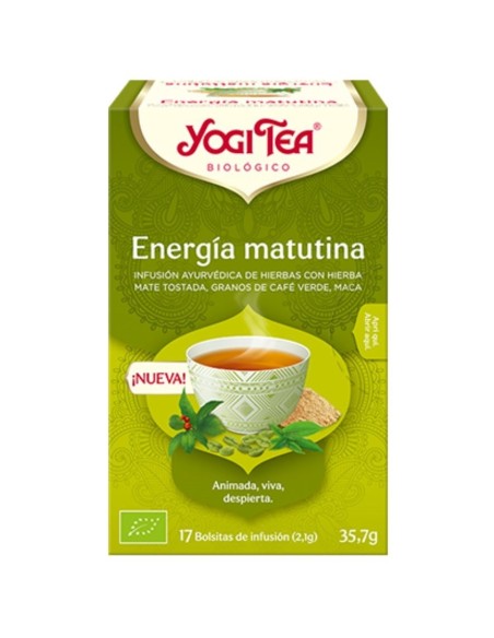 Organic Infusion Morning Energy 17 sachets : Yogi Tea