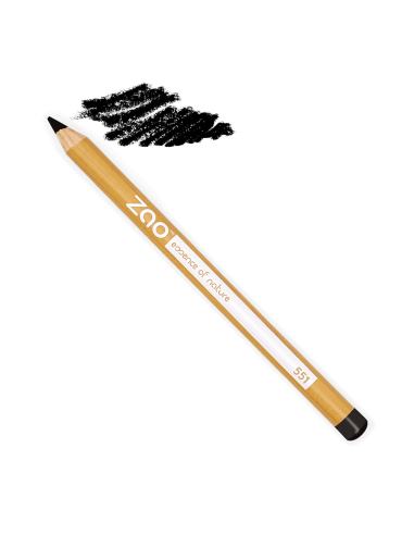 Matita occhi biologica 551-Noir - Zao Make up | EKIEKO