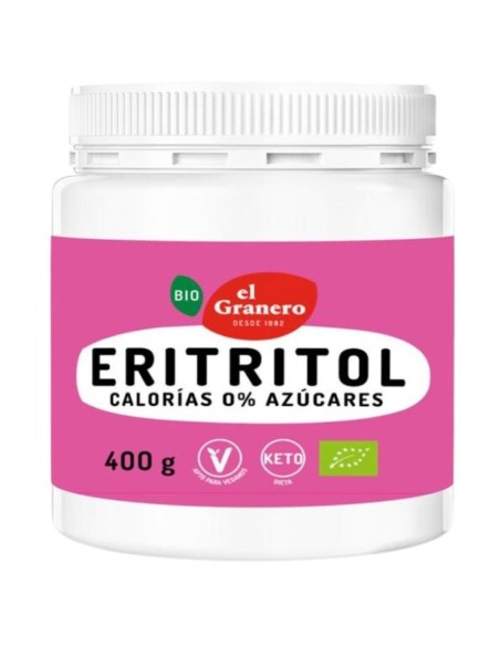 Eritritol Ecológico 400g | Endulzante Natural El Granero Integral
