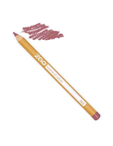 Luomu huulipuna Zao 562 Bois de Rose | EKIEKO