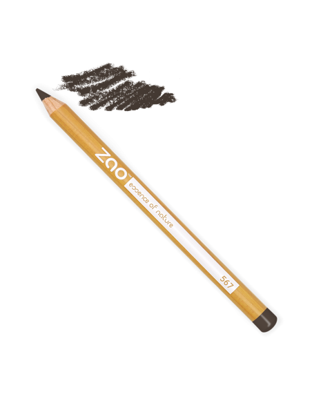 Lápis de sobrancelhas orgânico 567-Brown - Zao Make up | EKIEKO