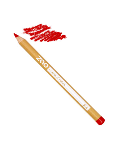Audacieux 568 Crayon Rouge - Zao Make up | EKIEKO