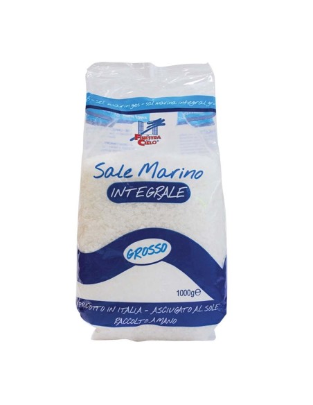 Täysjyväinen karkea merisuola 1 kg : La Finestra sul Cielo