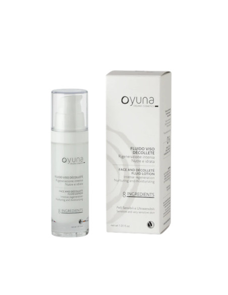 Fluido Regeneração Intensa Rosto e Decote 30 ml - Oyuna | EKIEKO