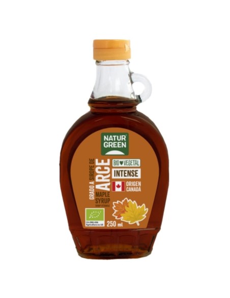 Luomu Vaahterasiirappi 250ml | NaturGreen Luonnonmukainen orgaaninen makeutusaine