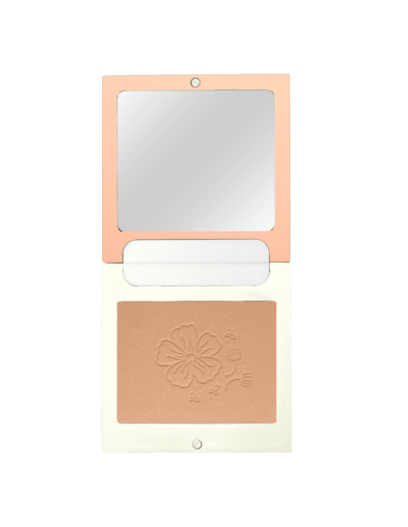 Poudre compacte soyeuse DYP 314 Bronzed Beige | EKIEKO