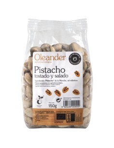 Bio geröstete gesalzene Pistazie 150g | Oleander Bio Nüsse