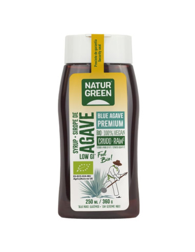 Sirope de Agave Crudo Bio 250ml NaturGreen | EKIEKO