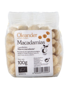 Nueces Macadamia Bio 100g Oleander | EKIEKO