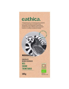 Chocolate Negro 85% Madagascar Bio 100g Eathica | EKIEKO