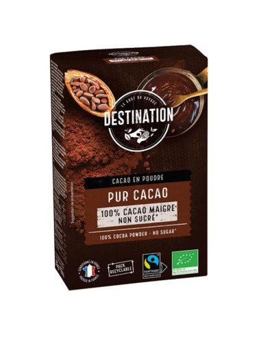 Cacao Puro 100% Eco 250g Destination | EKIEKO