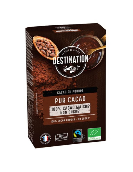 Cacao Puro 100% Eco 250g Destination | EKIEKO