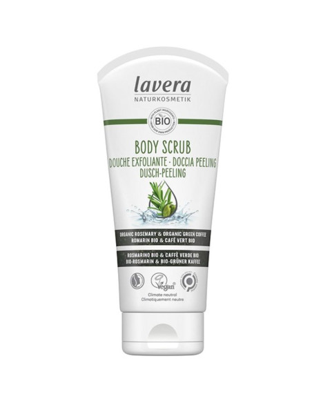 Exfoliante Corporal Cafe Verde Romero 200ml Lavera | EKIEKO
