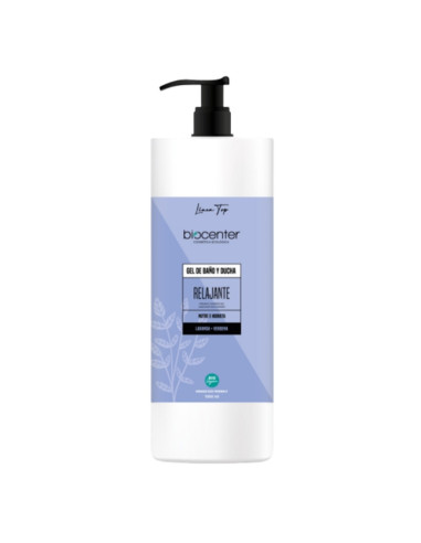 Top Gel Baño Ducha Relajante Lavanda Bio Vegan 1L Biocenter | EKIEKO