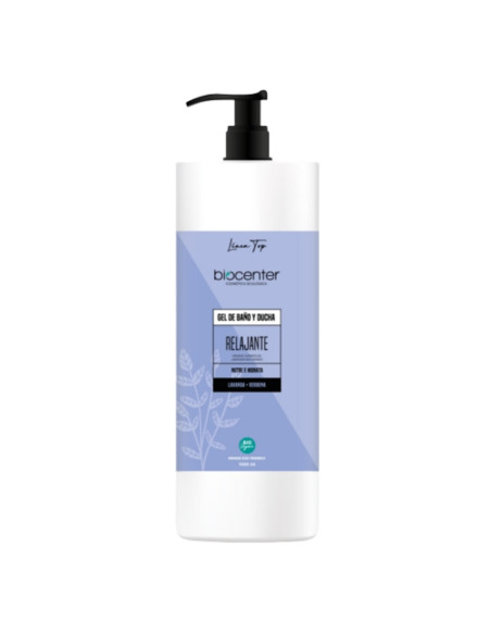 Top Gel Baño Ducha Relajante Lavanda Bio Vegan 1L Biocenter | EKIEKO