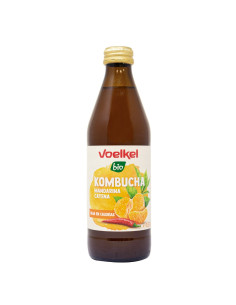 Te Kombucha Mandarina Cayena 330ml Voelkel | EKIEKO