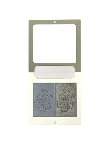 Dúo Sombras DYP 101 Gris Azulado / Verde Grisáceo | EKIEKO