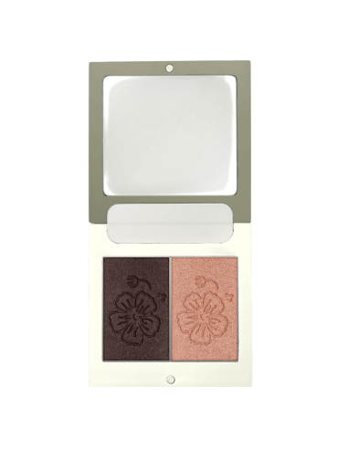 Dúo Sombras DYP 102 Plomo Oscuro y Rosa Dorado | EKIEKO