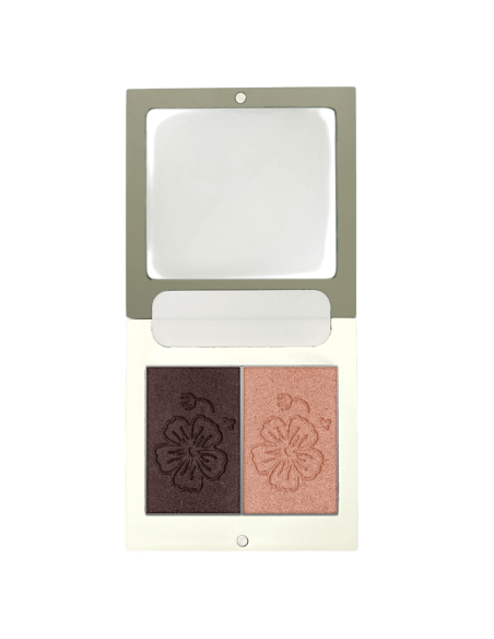 Dúo Sombras DYP 102 Plomo Oscuro y Rosa Dorado | EKIEKO