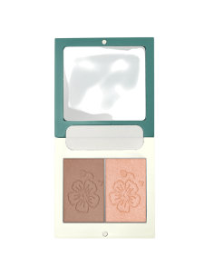 Dúo Sombras DYP 104 Rosa Beige/Coral Satinado | EKIEKO