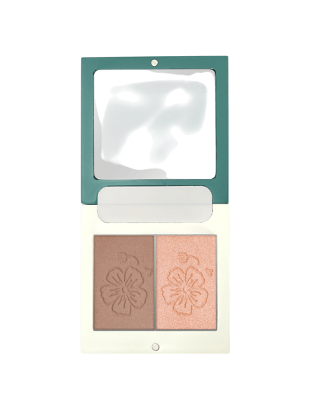 Dúo Sombras DYP 104 Rosa Beige/Coral Satinado | EKIEKO