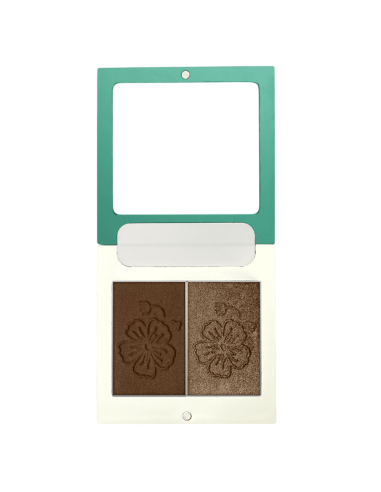 Dúo Sombras DYP 110 Chocolate / Dorado | EKIEKO