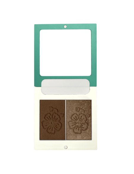 Dúo Sombras DYP 110 Chocolate / Dorado | EKIEKO