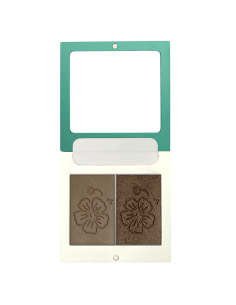 Dúo Sombras DYP 111 Marrón Suave / Satinado | EKIEKO