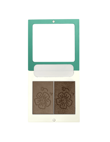 Dúo Sombras DYP 111 Marrón Suave / Satinado | EKIEKO