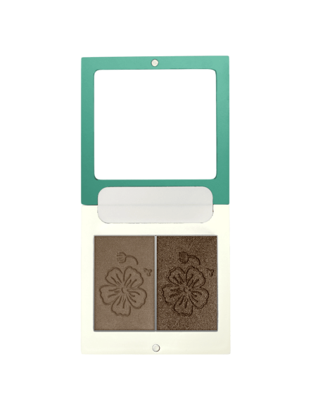 Dúo Sombras DYP 111 Marrón Suave / Satinado | EKIEKO