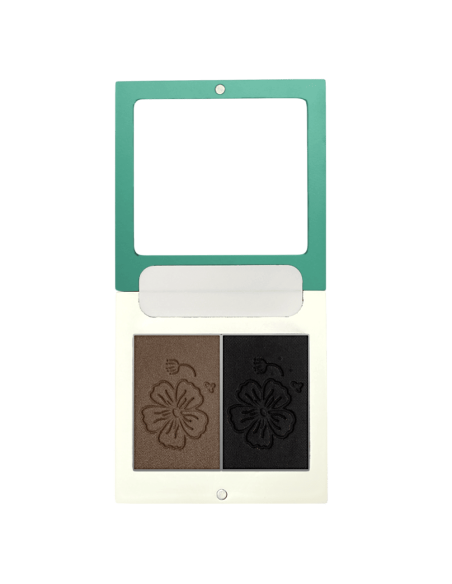 Dúo Sombras DYP 112 Taupe Marrón / Negro Profundo | EKIEKO