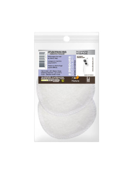 Discos desmaquillantes Bio x2 - Allo Nature | EKIEKO