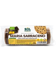 Buckwheat and Chocolate Maria Cookies Bio 200g | Solnatural
