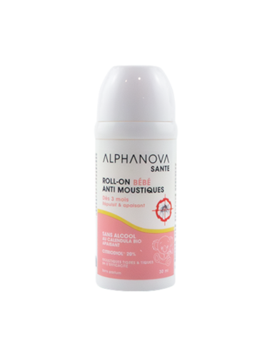 Anti-Mosquitos Bebé Roll-on 30 ml - Alphanova | EKIEKO
