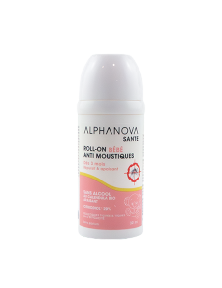 Anti-Mosquitos Bebé Roll-on 30 ml - Alphanova | EKIEKO