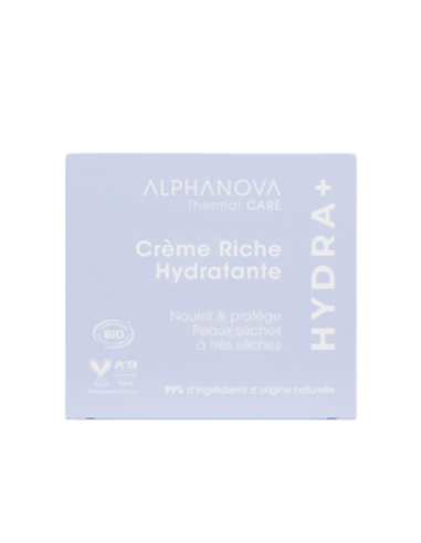 Crema Rica Hidratante Pieles Secas 50ml - Alphanova | EKIEKO