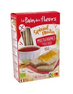 Tostadas Multicereales Special Matin Sin Gluten Eco 230g | Le Pain des Fleurs