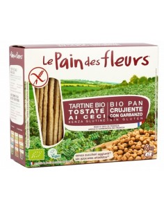 Toasts de pois chiches bio sans gluten 150g | Le Pain des Fleurs