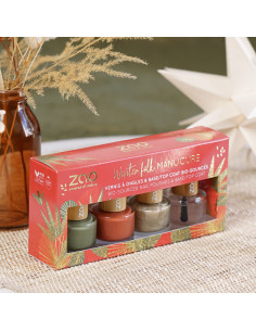 Cofre Esmaltes Manicura Winter Folk - ZAO Make Up | EKIEKO