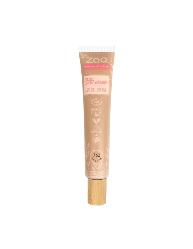 BB Cream Ecológica Zao 762-Hâlé - Maquillaje natural | EKIEKO