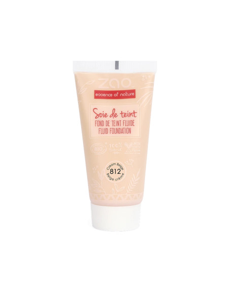 Zao Recarga Maquillaje Fluido 812 Beige Crème | EKIEKO