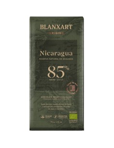 Zartbitterschokolade 85% Bio-Kakao aus Nicaragua 75g | Blanxart