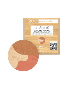 Zao Recarga Mosaico Sublime 351 Golden Medium | EKIEKO