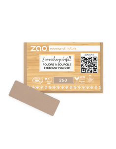 Zao Recarga Polvo de Cejas 260 Rubia | EKIEKO