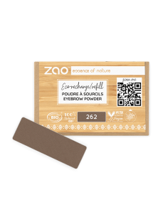 Zao Recarga Polvo de Cejas 262-Morena | EKIEKO