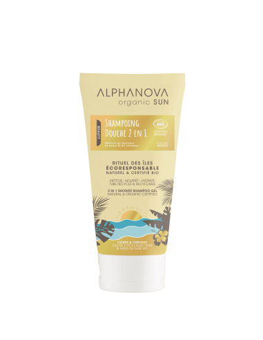 Gel-Champú Bio 2 en 1 Sun Beauty 150 ml - Alphanova | EKIEKO