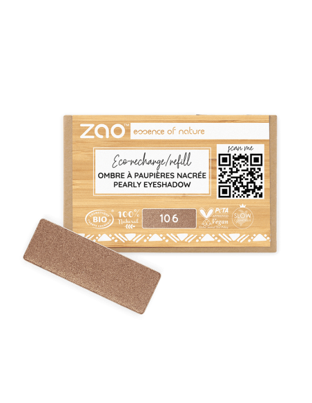 Zao Recarga Sombra Nacarada 106 Bronze | EKIEKO