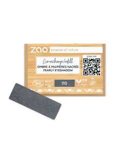 Zao Recarga Sombra Nacarada 110 Gris Metal | EKIEKO
