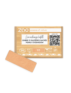 Sombra Nacarada Recarga 113 Or Cuivré - ZAO Make Up | EKIEKO