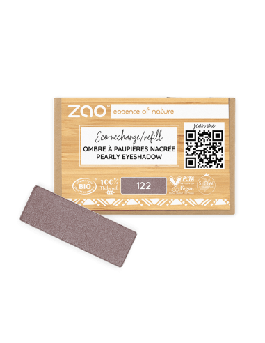 Zao Recarga Sombra Nacarada 122 Rose des Sables | EKIEKO